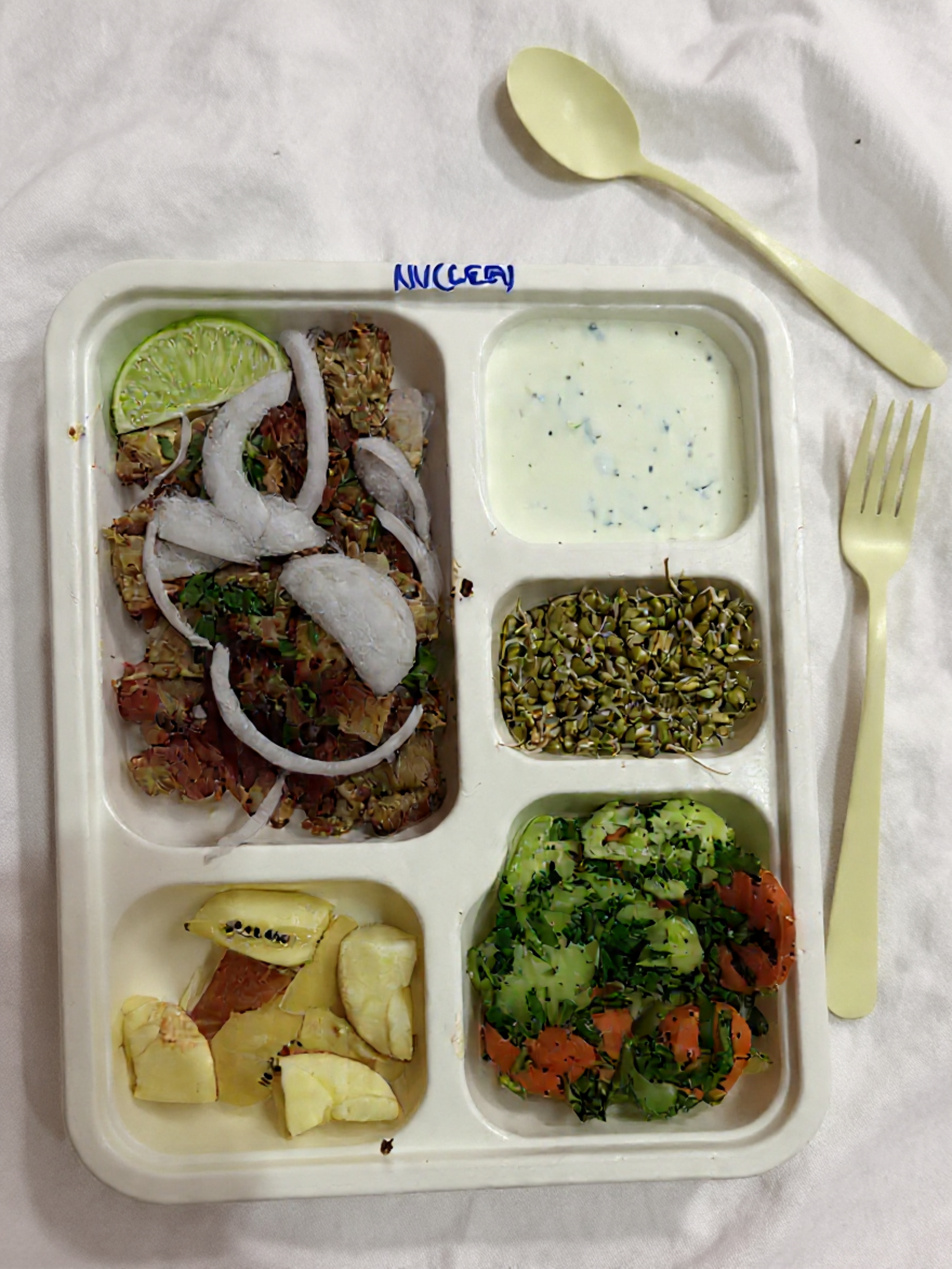 5 Compartment Lean & Green Bowl